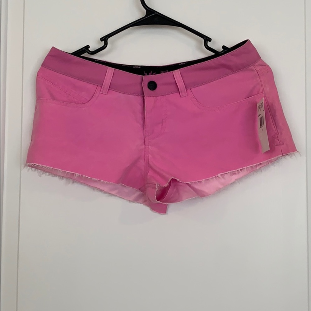 Pink fox shorts